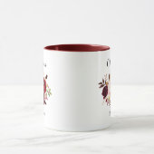 Mug Aquarelle rustique Florale (Centre)