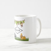 Mug Aquarelle Safari Jungle Illustration animale (Devant droit)