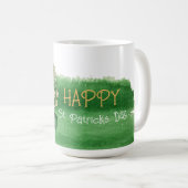 Mug Aquarelle Shamrock Lucky (Devant droit)