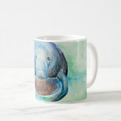 Mug Aquarelle sous-marine (Devant droit)