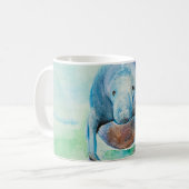 Mug Aquarelle sous-marine (Devant gauche)