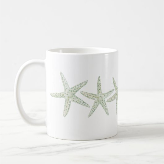 Mug Aquarelle Starfish Trio (Gauche)