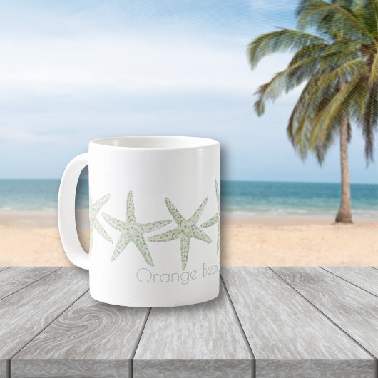 Mug Aquarelle Starfish Trio
