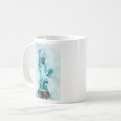 Mug Aquarelle Statue de la Liberté (Devant gauche)