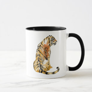 Mug Aquarelle sur tigre