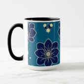Mug Aquarelle Symphonie florale - Botanique sans joint (Gauche)