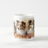 Mug Aquarelle Tablettes d'automne (Centre)