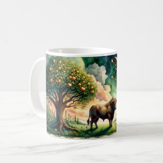 Mug Aquarelle Taurus (Devant gauche)