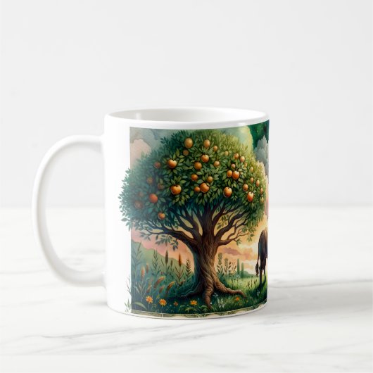Mug Aquarelle Taurus (Gauche)