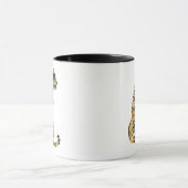 Mug Aquarelle Tiger assis (Centre)