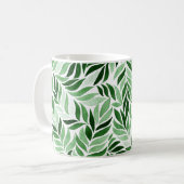 Mug Aquarelle tirée à la main Motif Abstrait sans cout (Devant gauche)