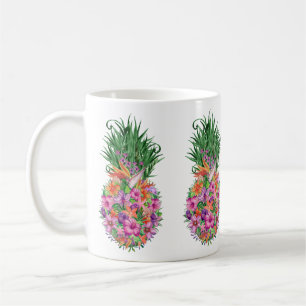 Mug Aquarelle tropicale d'ananas