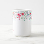 Mug Aquarelle Tropicale Monogrammée (Centre)