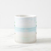 Mug Aquarelle tropicale Plage Palm Tree (Centre)