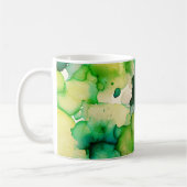 Mug Aquarelle verte (Gauche)