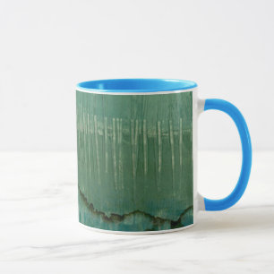 Mug Aquarelle verte contemporaine