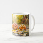 Mug Aquarelle verte simple abstrait ajouter le logo te (Devant droit)