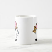 Mug Aquarelle Vintage rétro (Centre)