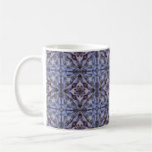 Mug Aquarelle violet Azulejo tuile espagnole (Gauche)