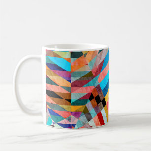 Mug Aquarelle vive : Arrière - plan Imaginaire Abstrai