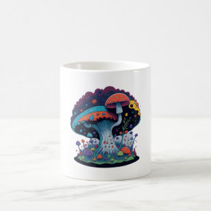 Mug Aquarelle Viviement Détaillée Art Champêtre