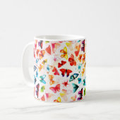 Mug Aquarelle Whimsical Rainbow Forest Butterfly (Devant gauche)