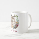 Mug Aquarelle Wolf Boug de café personnalisé (Devant droit)