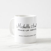 Mug Aquarelle yeux de foudre extension maquillage marq (Devant gauche)
