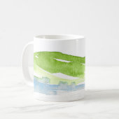 Mug Aquarelles Abstraites minimalistes 3 (Devant gauche)