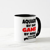 Mug Aquarist par Joueur de jour par nuit (Devant droit)