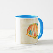 Mug Aquarium coloré Poisson (Devant droit)