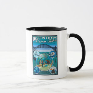 Mug Aquarium de côte de l'Orégon