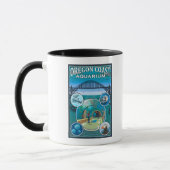 Mug Aquarium de la côte de l'Oregon (Gauche)