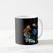 Mug Aquarium Ecole Sous-Marine De Biologie Du Poisson  (Devant droit)