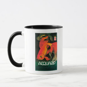 Mug Aquarium et affiche promotionnelle de parc