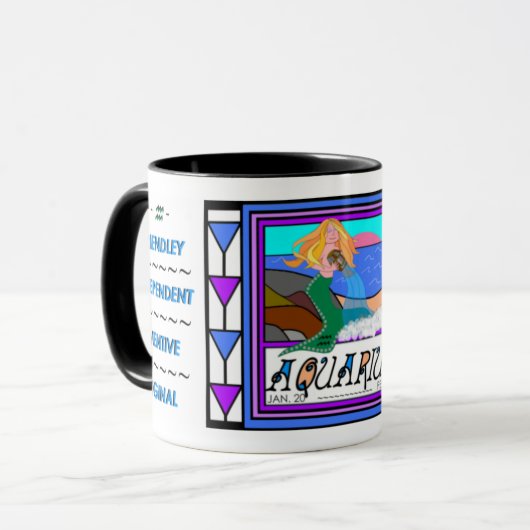 Mug Aquarius (Devant gauche)
