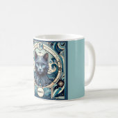 Mug Aquarius Innovative Chat Zodiac (Devant droit)