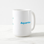 Mug Aquarius Shady Zodiac (Devant droit)