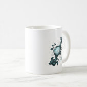 Mug Aquarius Uranus Zodiac cosmique (Devant droit)