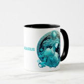 Mug Aquarius Zodiac Astrologie Personnalisé Anniversai (Devant droit)
