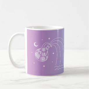 Mug Aquarius zodiaque horoscope signe du zodiaque dégr