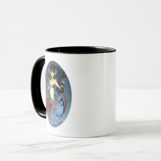 Mug Aquatics de sirènes de sirène de Cichlid de RAM (Devant gauche)