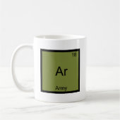 Mug Ar - Tee Symbole de Chimie Militaire de l'Armée (Gauche)
