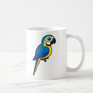 Mug ara Bleu-et-jaune