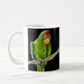 Mug Ara Militaris Green Parrot (Gauche)