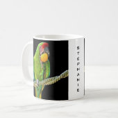 Mug Ara Militaris Perroquet Vert (Devant gauche)
