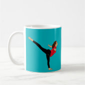 Mug Arabesque bleu (Gauche)