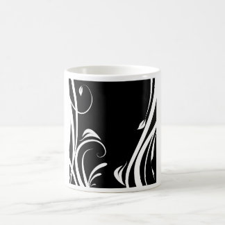Mug Arabesque dans noire et blanc