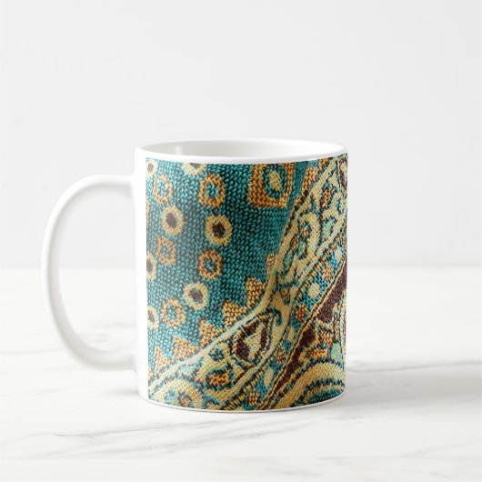Mug Arabesque Fabric : Arabe Oriental Design (Gauche)