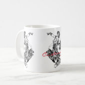 Mug Arabian Belly Dancer Art Vintage Thunder_Cove (Devant gauche)